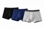 3 pcs of pack Custom solid and printed Mens boxer Trunks - Image 3