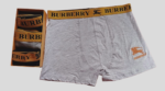 3 pcs of pack custom logo embroidery Premium mens boxer Trunks /burberry/Lacoste/Calvin Klein - Image 3